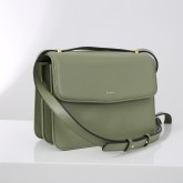 BELLA SCHULTERTASCHE KALBSLEDER HELLGRÜN BELLA SCHULTERTASCHE KALBSLEDER HELLGRÜN