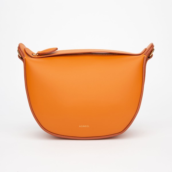 AGNES Mini Handheld Bag in Orange