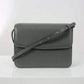 BELLA SCHULTERTASCHE GLATTLEDER ANTHRACITE BELLA SCHULTERTASCHE GLATTLEDER ANTHRACITE