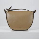 AGNES MINI SCHULTERTASCHE KALBSLEDER BEIGE