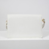 DENA SCHULTERTASCHE KALBSLEDER WEISS