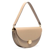 NORA SCHULTERTASCHE GLATTLEDER BEIGE NORA SCHULTERTASCHE GLATTLEDER BEIGE