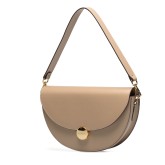 NORA SCHULTERTASCHE GLATTLEDER BEIGE NORA SCHULTERTASCHE GLATTLEDER BEIGE
