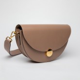 NORA Schultertasche in Cappuccino