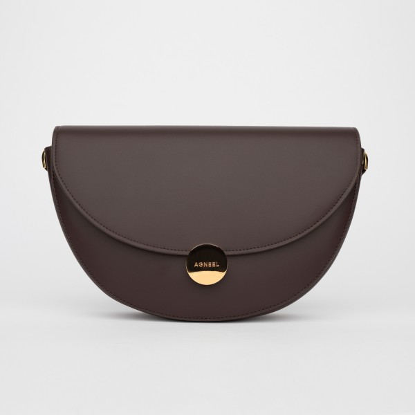 NORA Shoulder Bag in Dark Brown