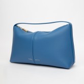 RAYA Pouch in Grained Cobalt Blue