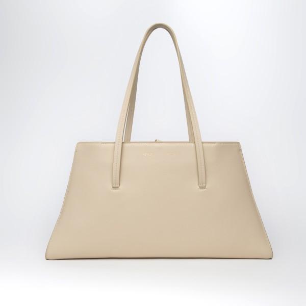 SLOAN EAST WEST TOTE KALBSLEDER CREAM